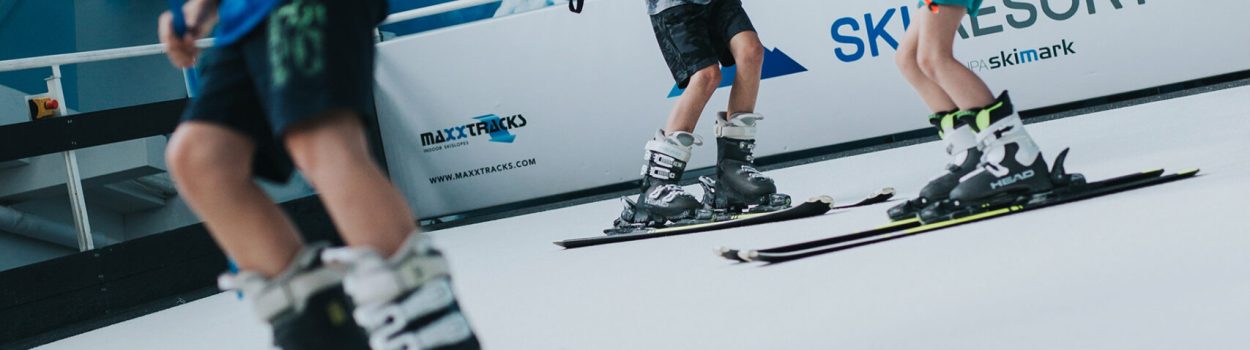 ski resort, nauka jazdy na nartach